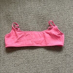 Triangl Swimwear Pink Bikini Top size small